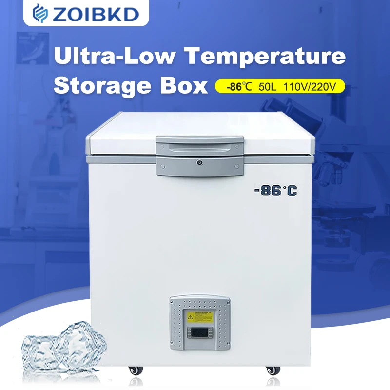 

ZOIBKD Laboratory Equipment DW-86W50 Ultra-Low Temperature Storage Box Household Portable Mute Environmental Protection