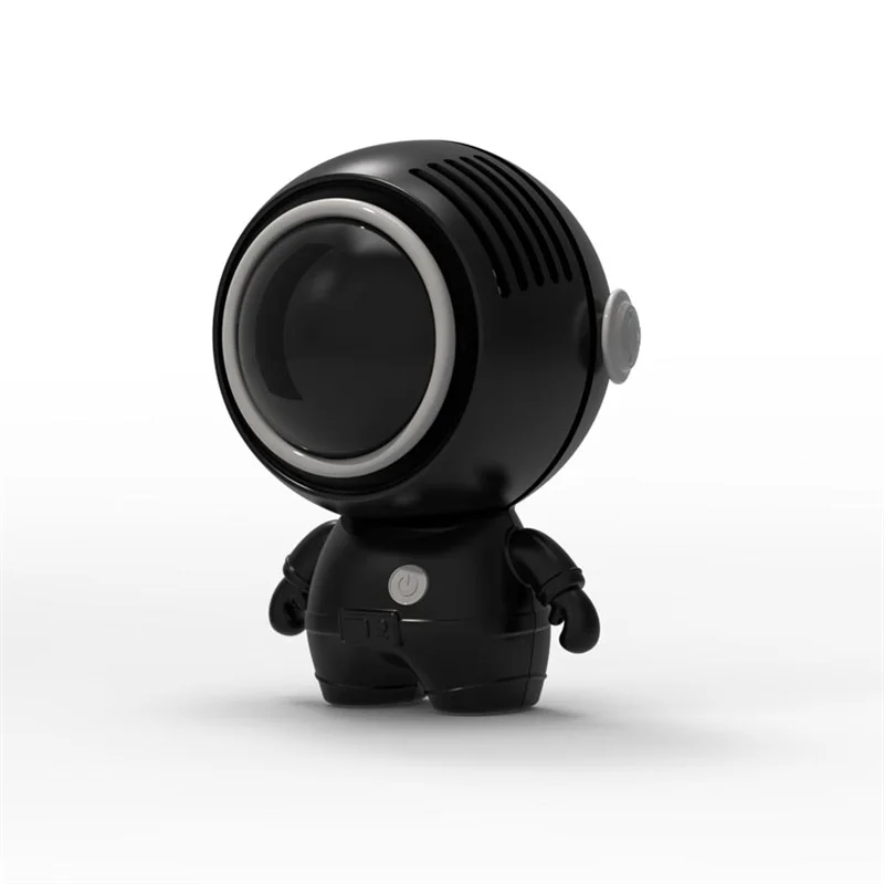 Беслопастной мини-вентилятор на шею для занятий спортом открытом воздухе с