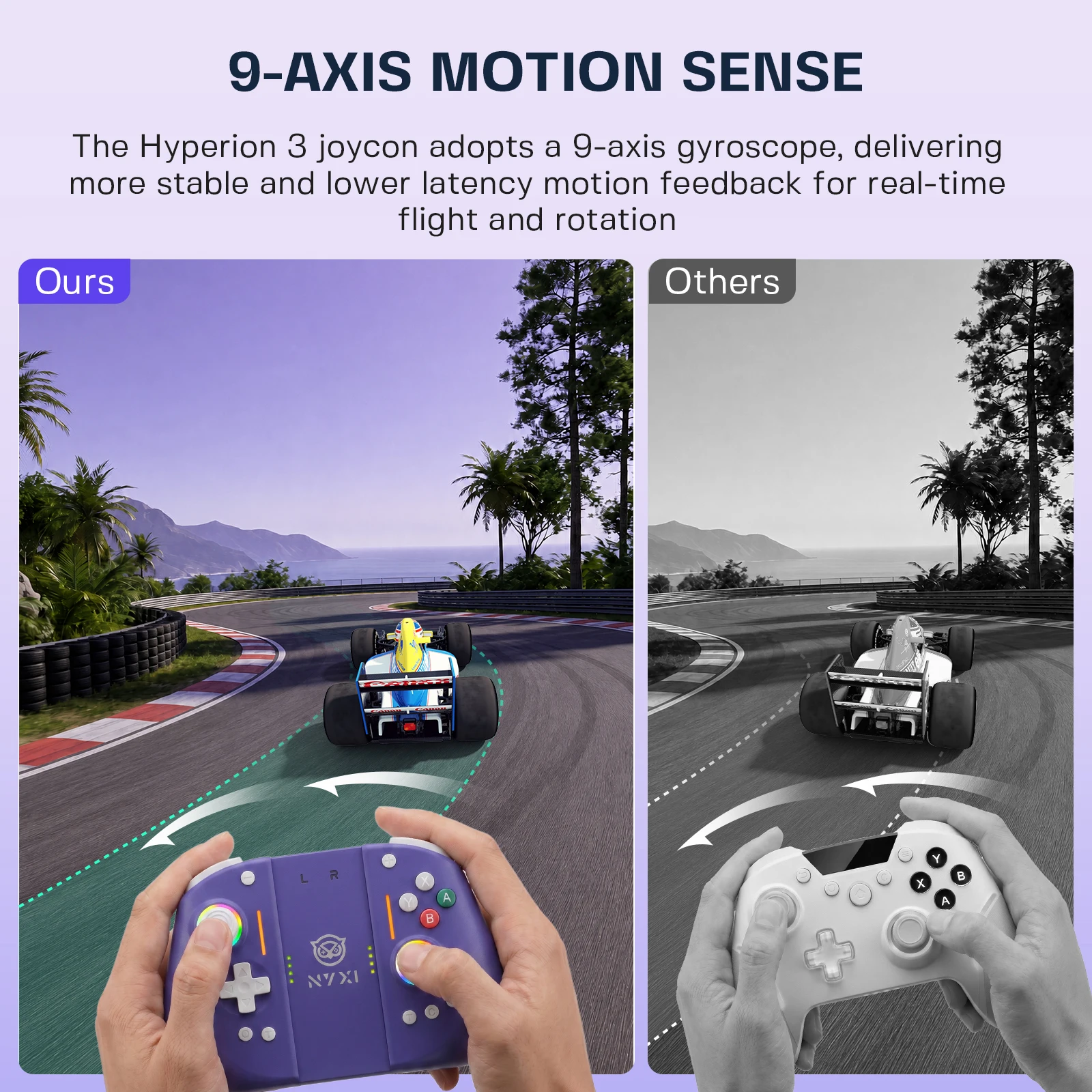 Фото Игровой контроллер NYXI Hyperion 3 для Switch 2 + комплект с чехлом для переноски №4