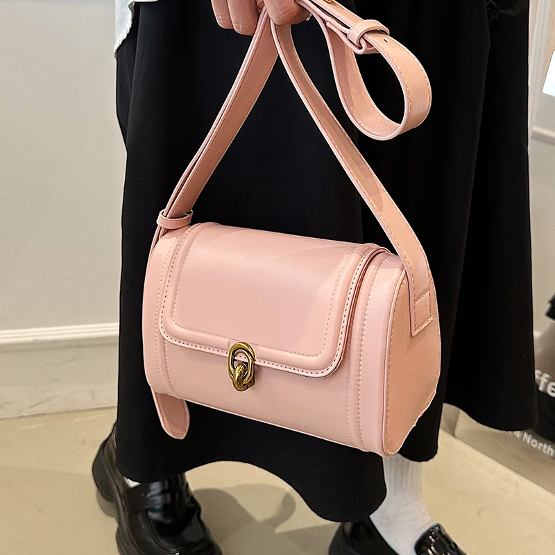 

2023 Spring for Women Sac A Main Designer Handbags Vintage PU Leather Shoulder Crossbody Bags Ladies Totes Shopping Bag Bolso