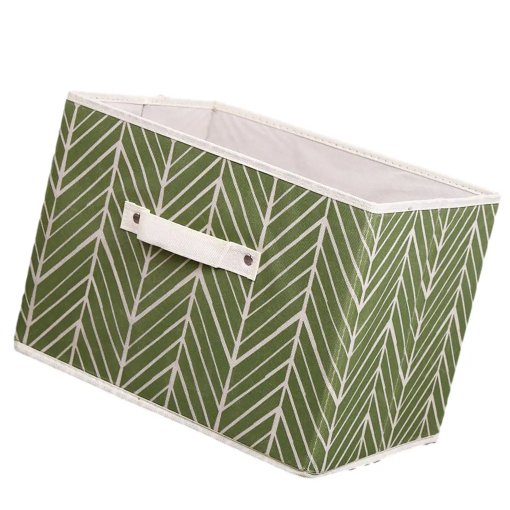 

Коробка для хранения складные ящики с принтом органайзер для шкафа нетканый Квадратный Контейнер тканевая корзина с крышкой