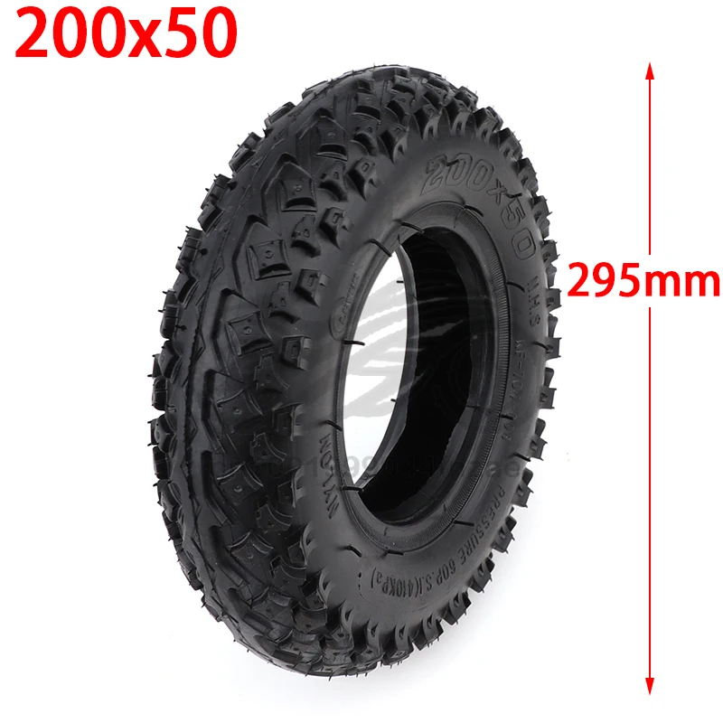 

High quality 200x50 Tire and Tube Pneumatic Wheel Off-Road Tires for Electric Scooter Gas Scooter Mountain Scooter and Wheelchai