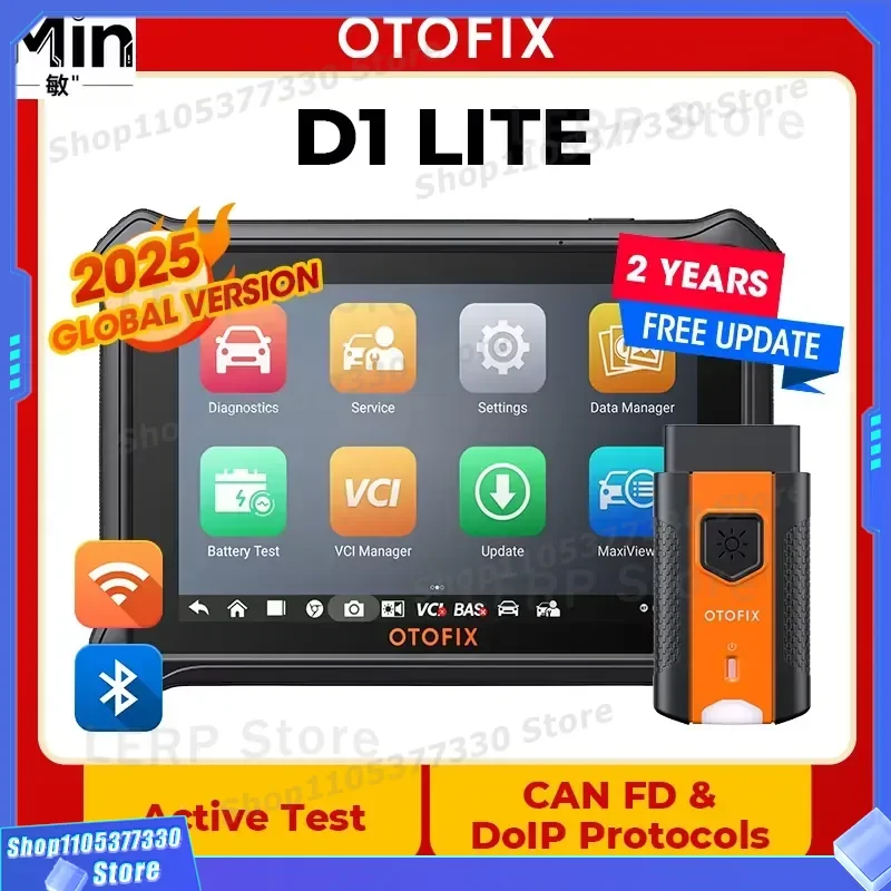 Фото Диагностический сканер OTOFIX D1 LITE Bluetooth OBD2 с двунаправленным управлением и функцией активного тестирования №3