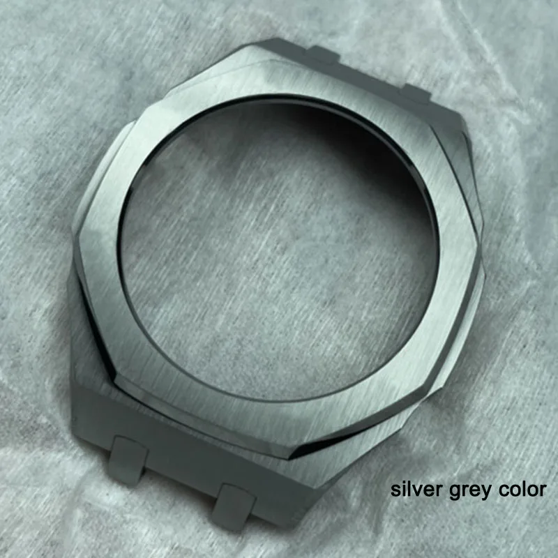 New 4th Gen GA2100 Refit 316 Stainless Steel Bezel Bracelet Fluorine Rubber Watchstrap GA-2100/2110 Watchband Case with Screw