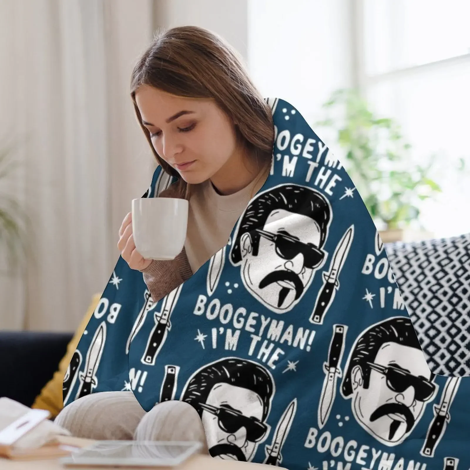 I_m the boogeyman плюшевый плед
