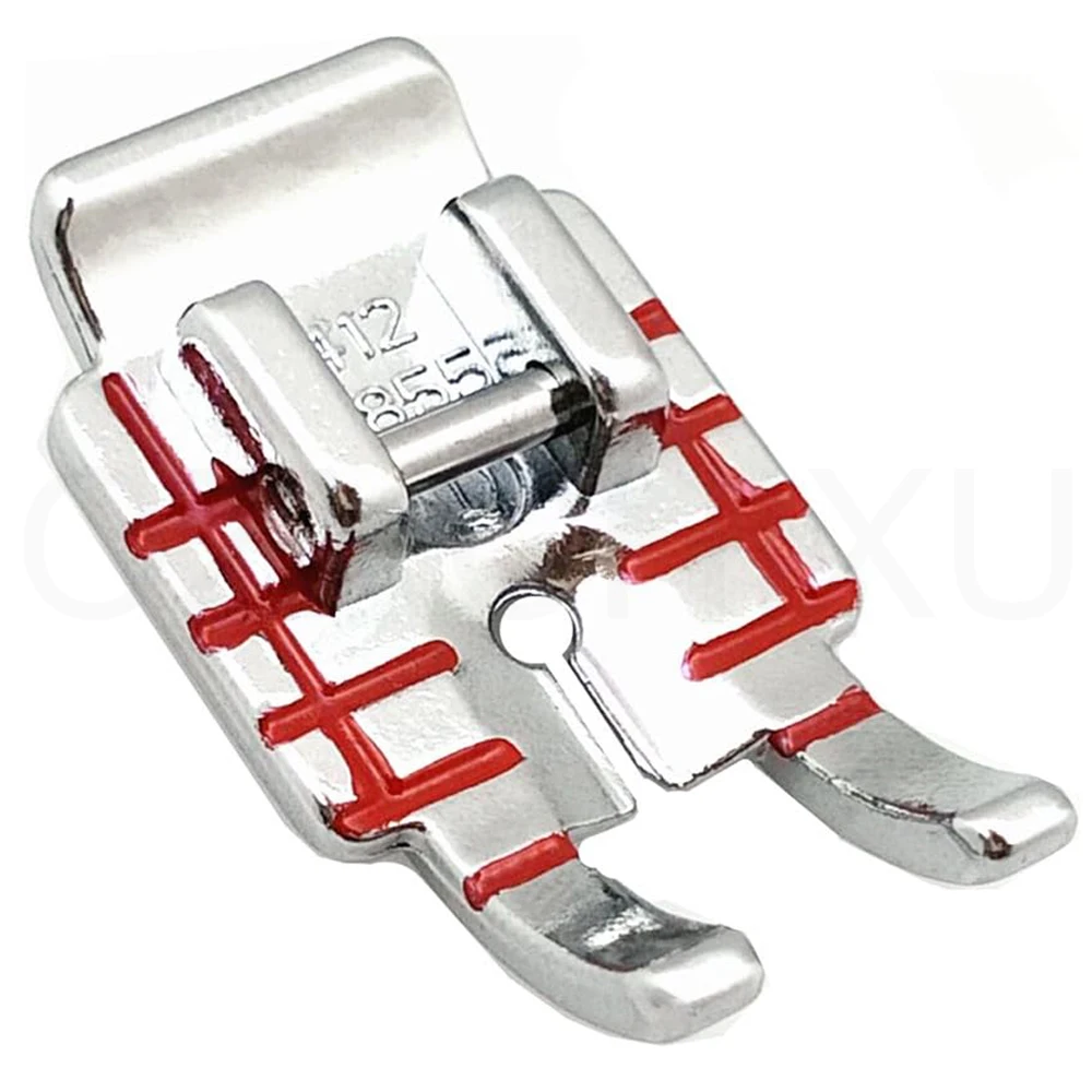 Детали швейной машины металлические 1/4 дюйма лапка для квилтинга с красной