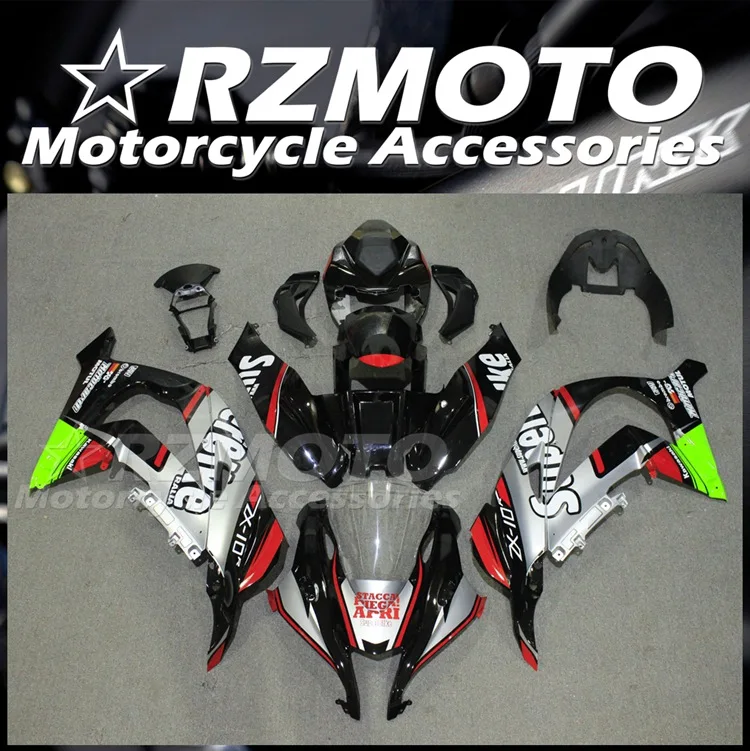 

Литьевая пресс-форма, новый комплект обтекателей из АБС-пластика, подходит для Kawasaki Ninja ZX-10R ZX10R 2016 2017 2018 2019 117 18 19, кузов под заказ