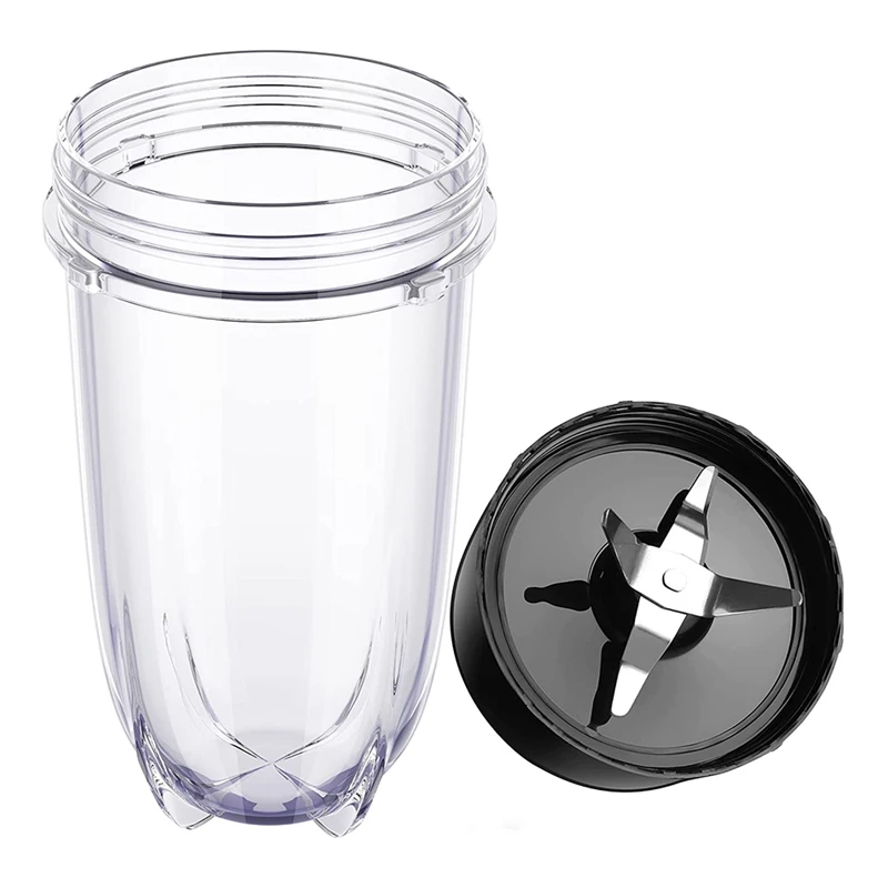 

16Oz Cup And Cross Blade, Blender Replacement Parts For Magic 250W Blenders