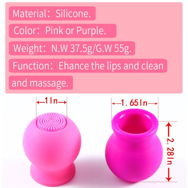 Lips Thicken Labium Tools Soft Silicone Lip Enhancer Women Sexy Natural Pout Mouth Tool Full Lip Plumper Enhancer