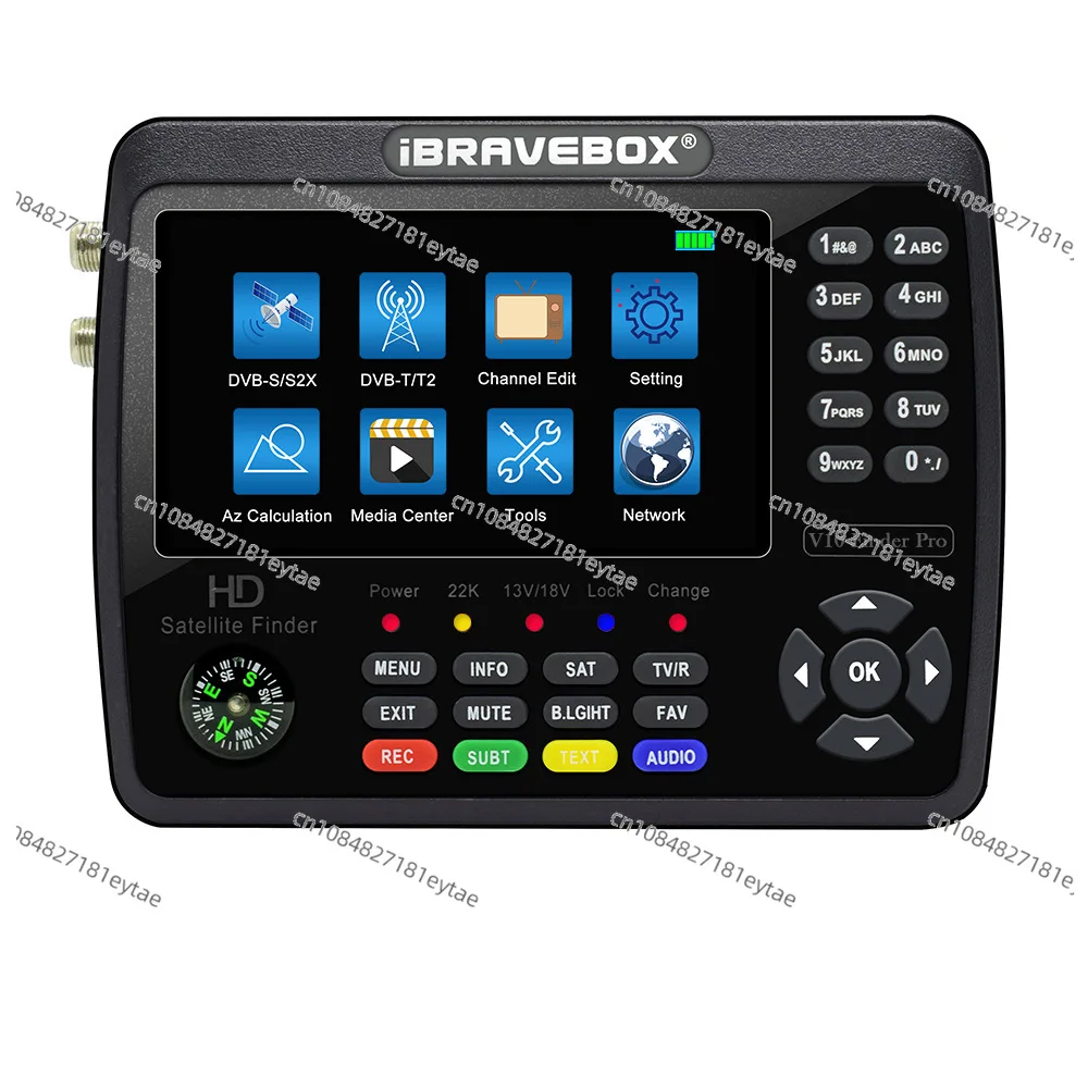 Новый combo спутниковый трекер DVB-S2/S2X/T/T2/C поддерживает WIFI V10 Finder