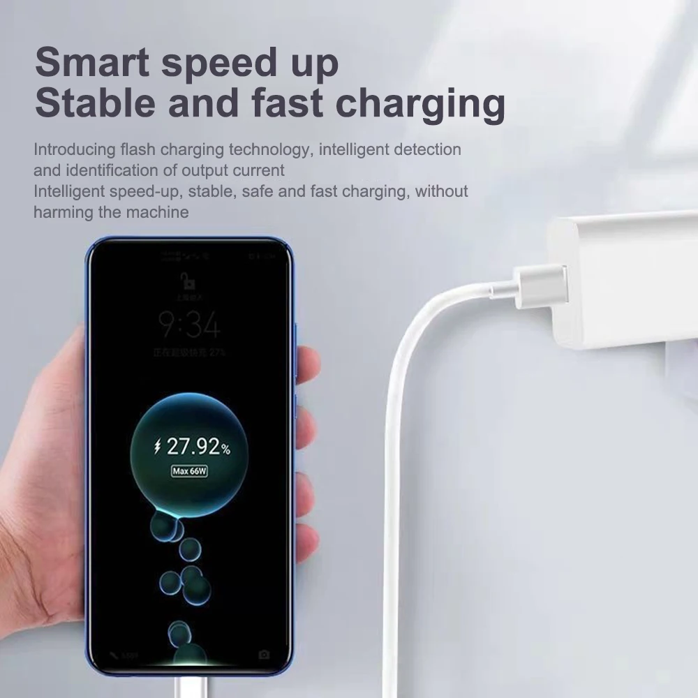 40W 66W 100W Max USB Charger 5A 6A Type c Cable Super Fast Charging For Huawei Mate 50 40 Pro Xiaomi Redmi Samsung Cord - купить по