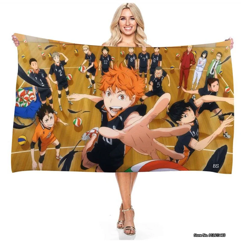 

Cartoon Volleyball Teen 3 Digital Printed Soft and Comfortable Blanket Single Flannel Double Thick Lamb Down Blanket