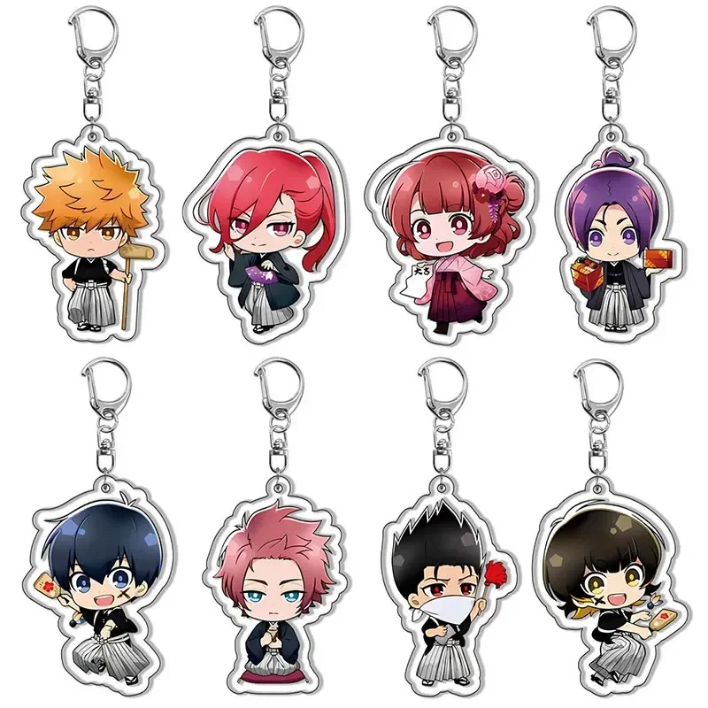 Брелок в стиле аниме с синим замком мультяшные фигурки Isagi Yoichi Bachira Meguru Kawaii