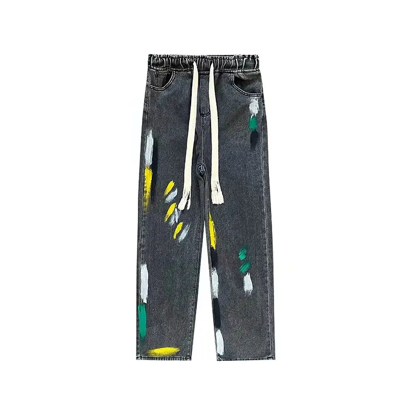 Чернильный дизайн мужские брюки в японском стиле шикарные Vibe Harajuku Yamamoto Ins Kpop Ulzzang