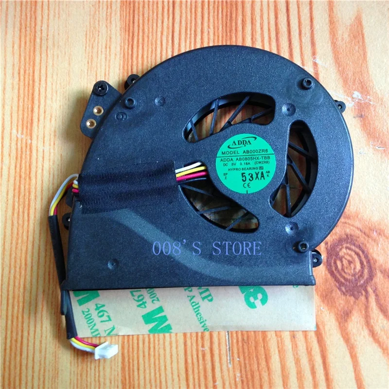 

Кулер для процессора, вентилятор радиатора для Acer 5235 5635 Emachines E528 E728 AB0805HX-TBB DC 5V 0.18A CWZR6