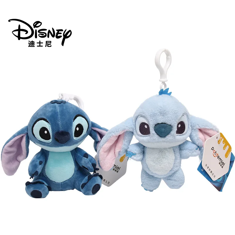 

Genuine Stitch Doll Pendant Keychain Cute Blue Monster Stitch Schoolbag Bag Charm Decoration Doll