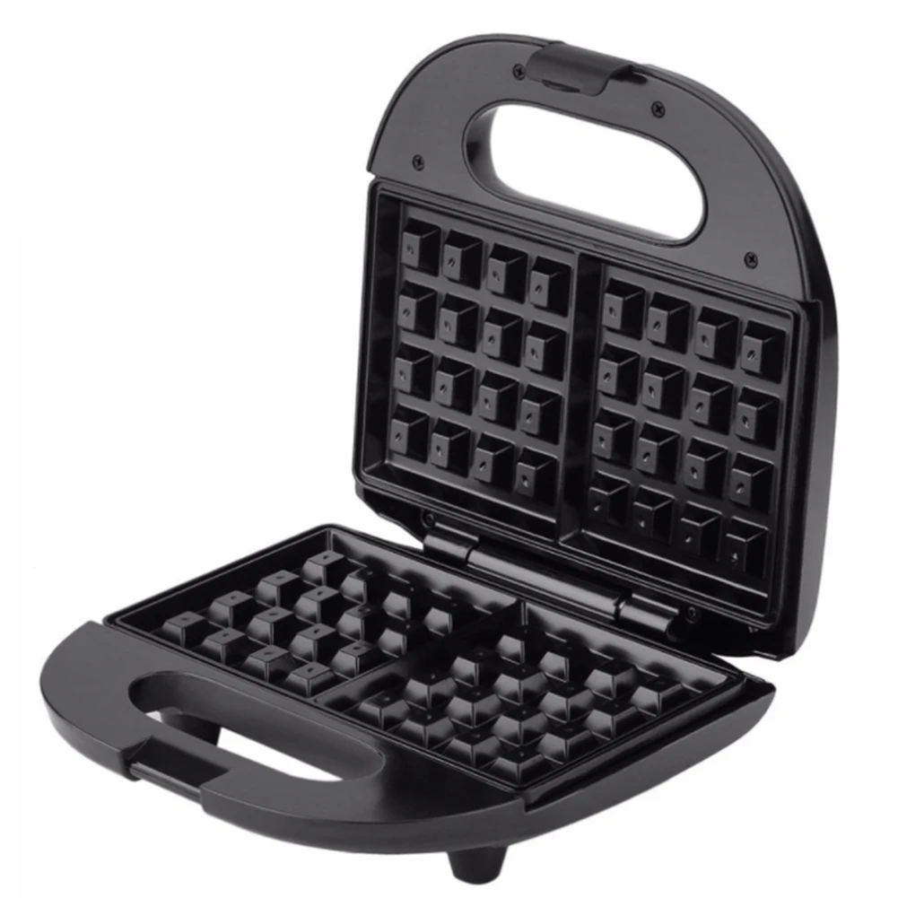 

6Mold Plates Panini Press Grill Indoor Sandwich Grill Portable Panini Press Easy Store Mini Sandwich Makers with EU Plug
