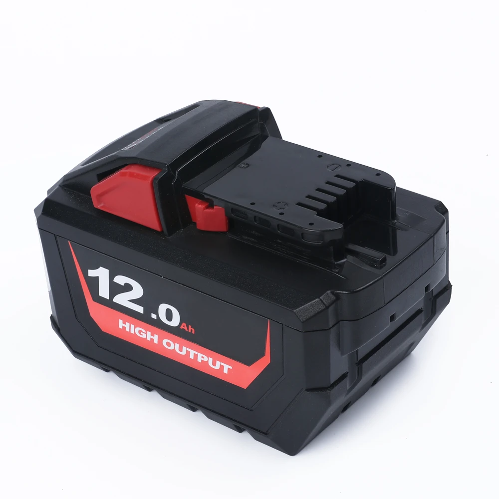 

New 18V 12Ah High Power Replacement Lithium-Ion Battery Pack for 48-11-1812 for Milwaukee M18 18V Cordless Power Tools Hammers