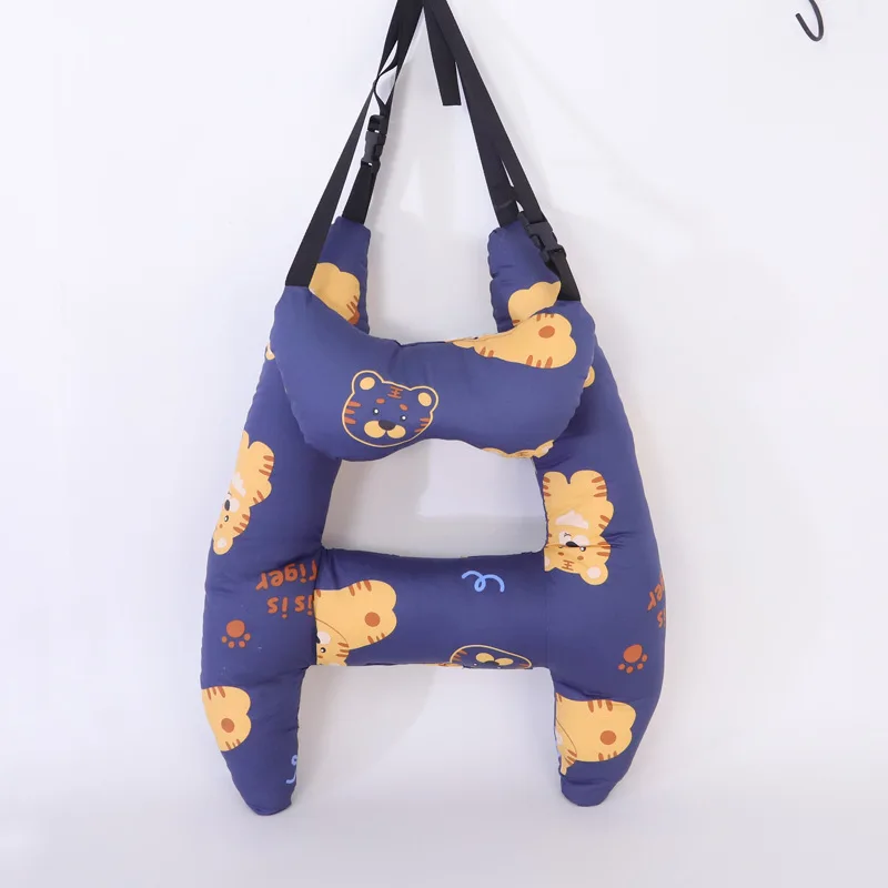 

Car sleeping pillow pillow dual-purpose cotton breathable summer car adult adult children's washed pillow car interior supplies