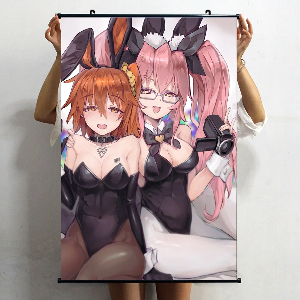 Аниме игра Fate/Grand Order Koyanskaya of light постер стена прокрутка домашний декор роспись
