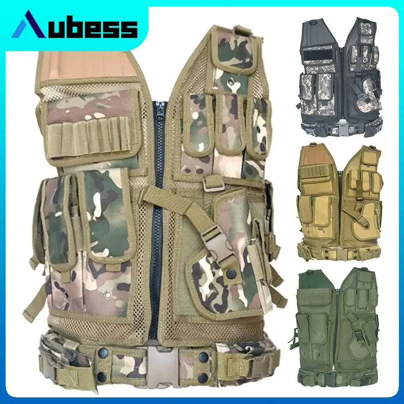 

Hunting Tactical Vest Body Armor Molle Plate Carrier Vest Outdoor CS Training Game Paintball Airsoft Vest Military Accessory Hot