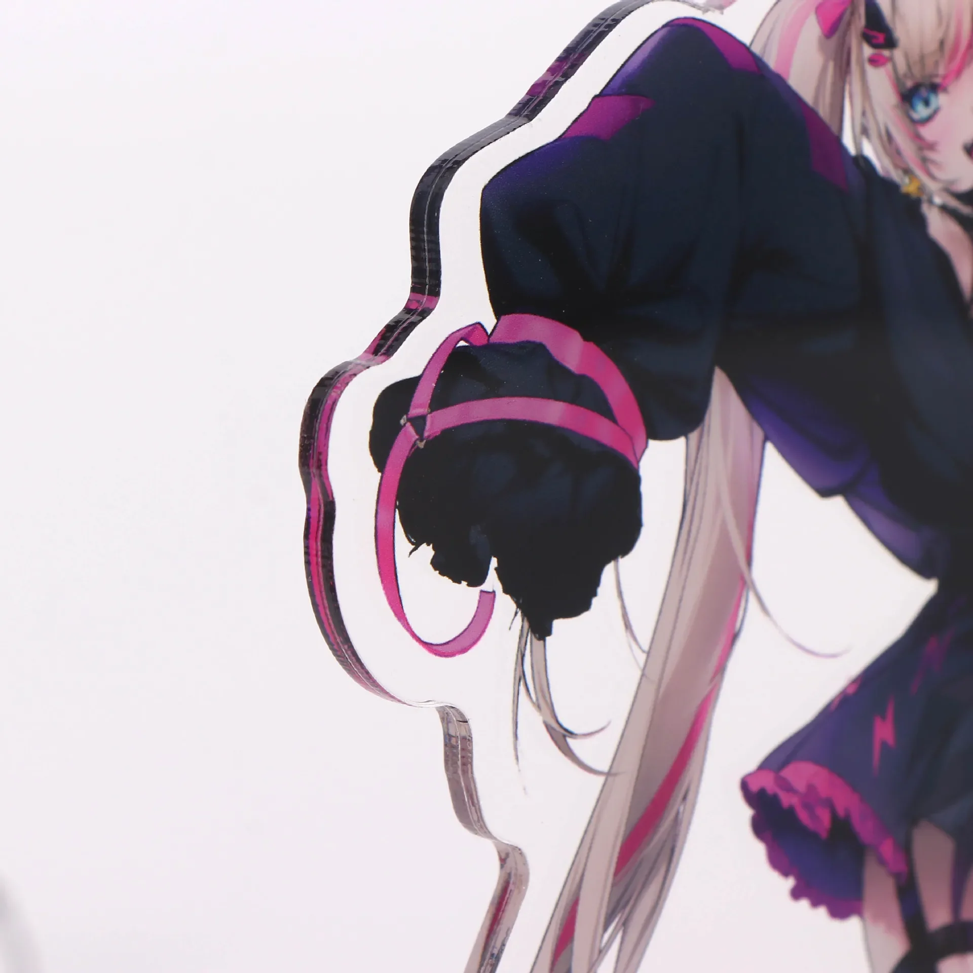 Акриловый двойной прозрачный мультяшный Декор Hatsune Miku звезда окружающий Рабочий
