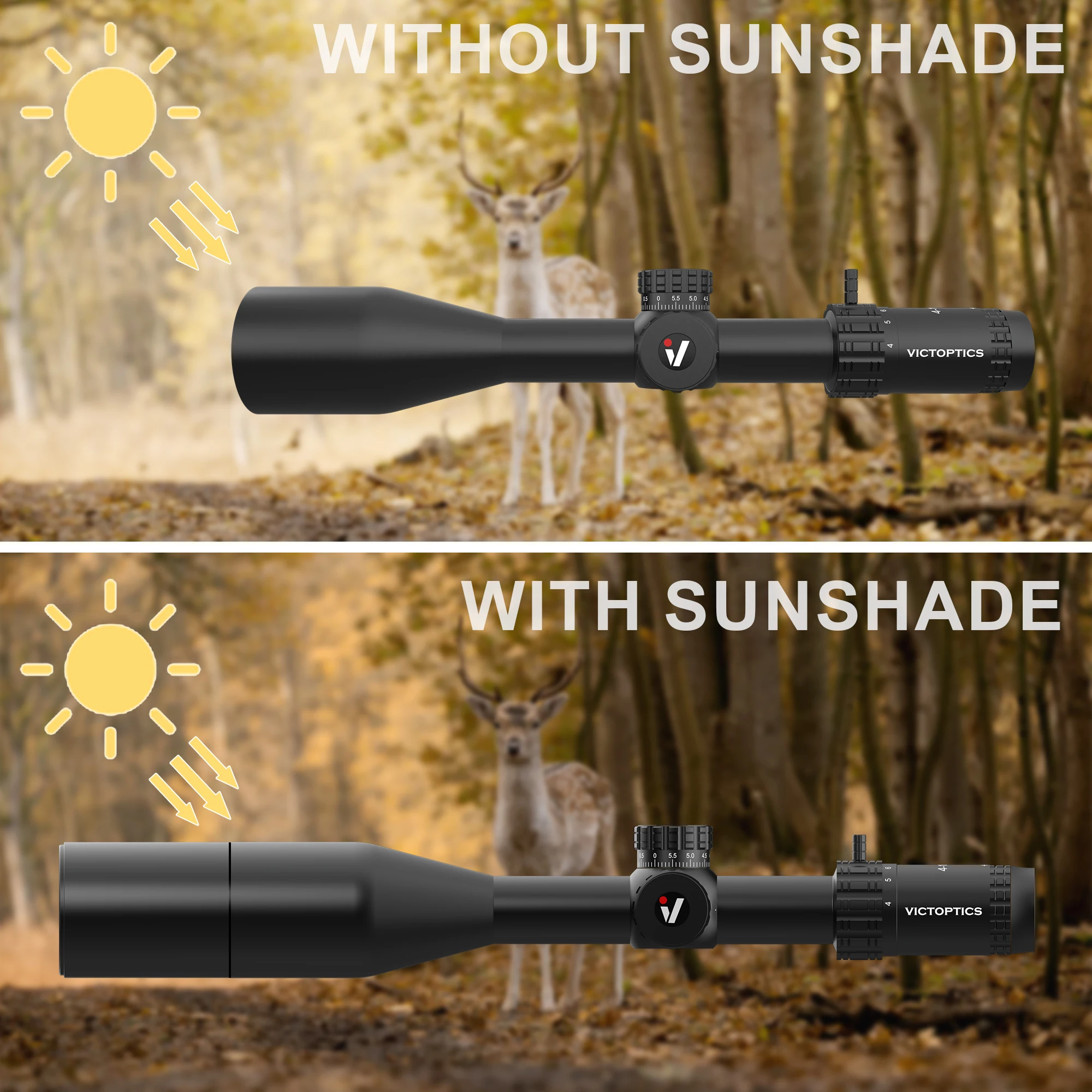 VictOptics S4 4-16X44 MDL прицел для страйкбола охотничьи Тактические прицелы крепление