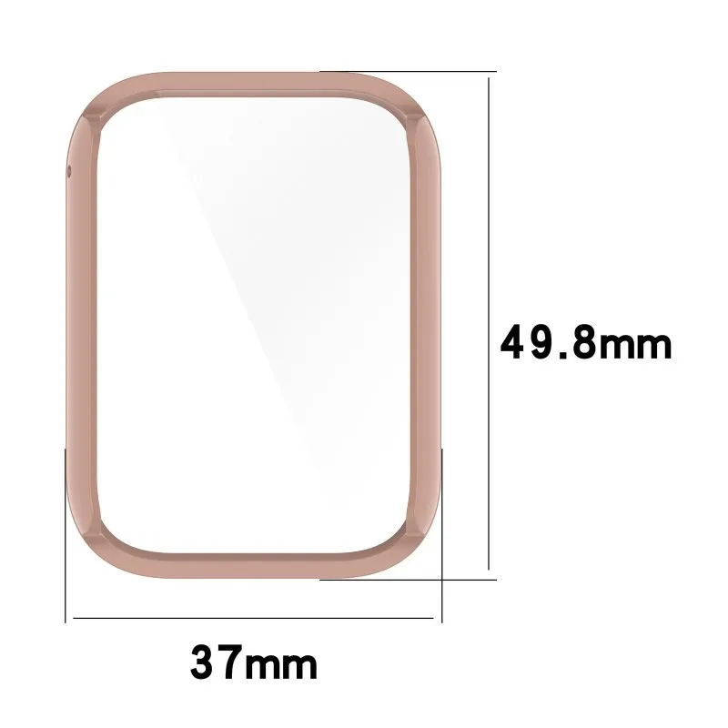 ПК + чехол из закаленного стекла для Xiaomi Mi Band 8 Pro, ремешок для умных часов, защитная пленка для экрана Xiaomi Mi Band 8 Pro (art.: 3920cb3298973) - 3920cb3298973