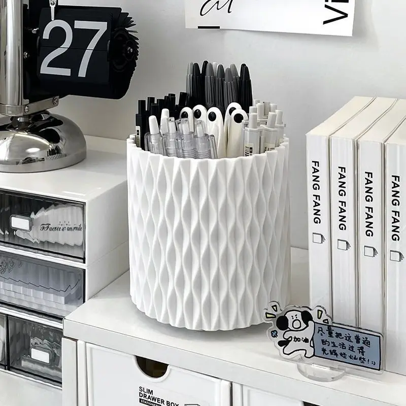 

Изысканная Современная Вращающаяся ручка для хранения канцелярских принадлежностей, Офисная ученическая классификация, подарки-сюрпризы