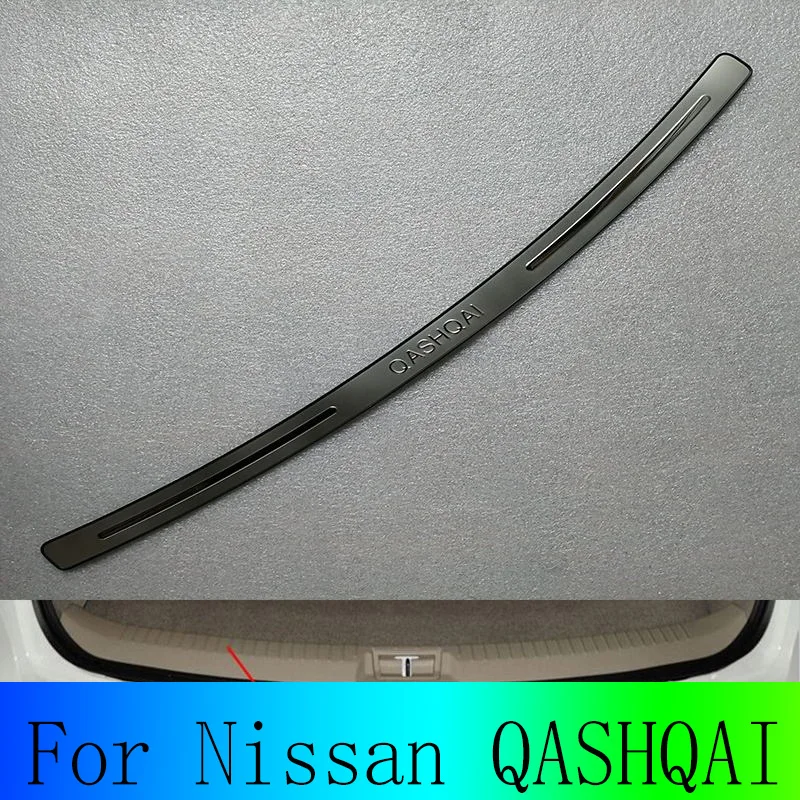 

Разветвитель для багажника автомобиля Nissan QASHQAI 2008-2015, защитная задняя крышка, хромированная отделка, высококачественные аксессуары из нерж...