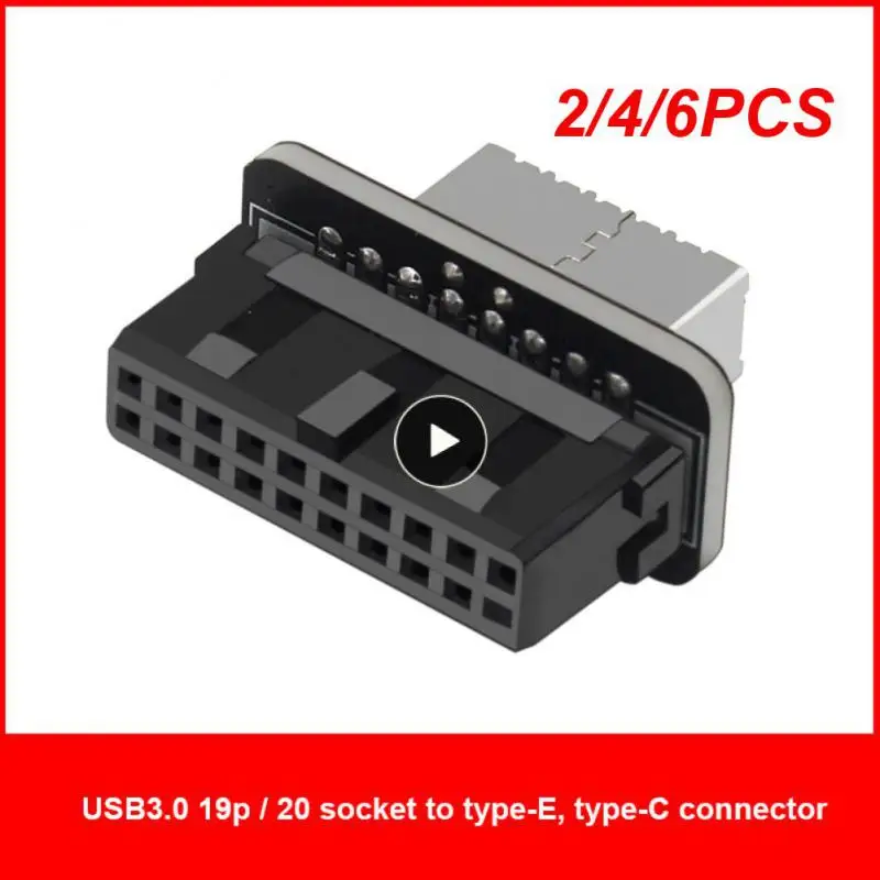 

2/4/6 шт., стабильный Переходник USB 3,1/Type-C 10cbps Usb3.019p / 20p