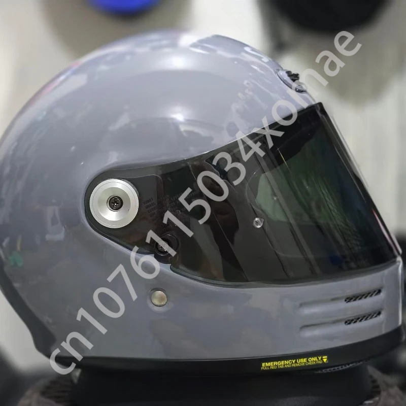 Мотоциклетный шлем Shoei Glamster 06 серый базальтовый в стиле ретро круиз латте для