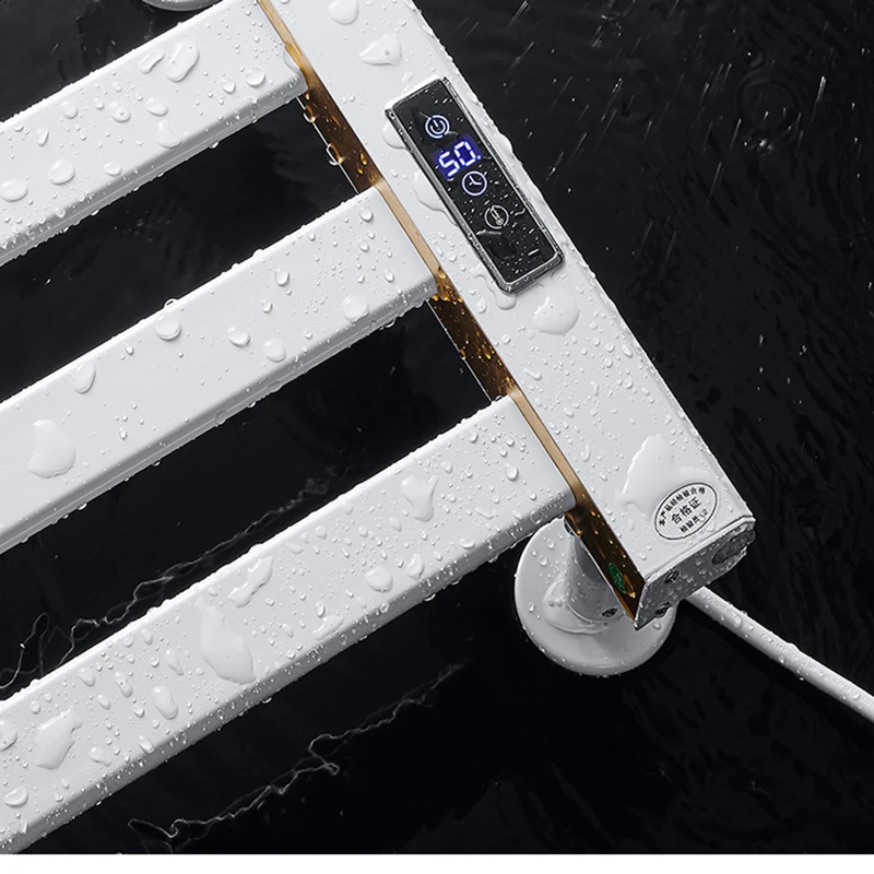 Грелка для полотенец с электрическим подогревом радиатор ванной комнаты 8