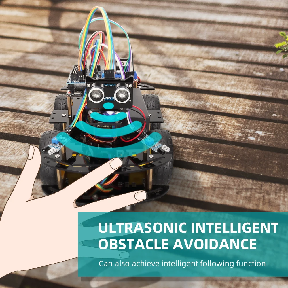 Smart Automation Robotics Car Kit For Arduino Programming Project Robotic Electronic Education Complete Sets