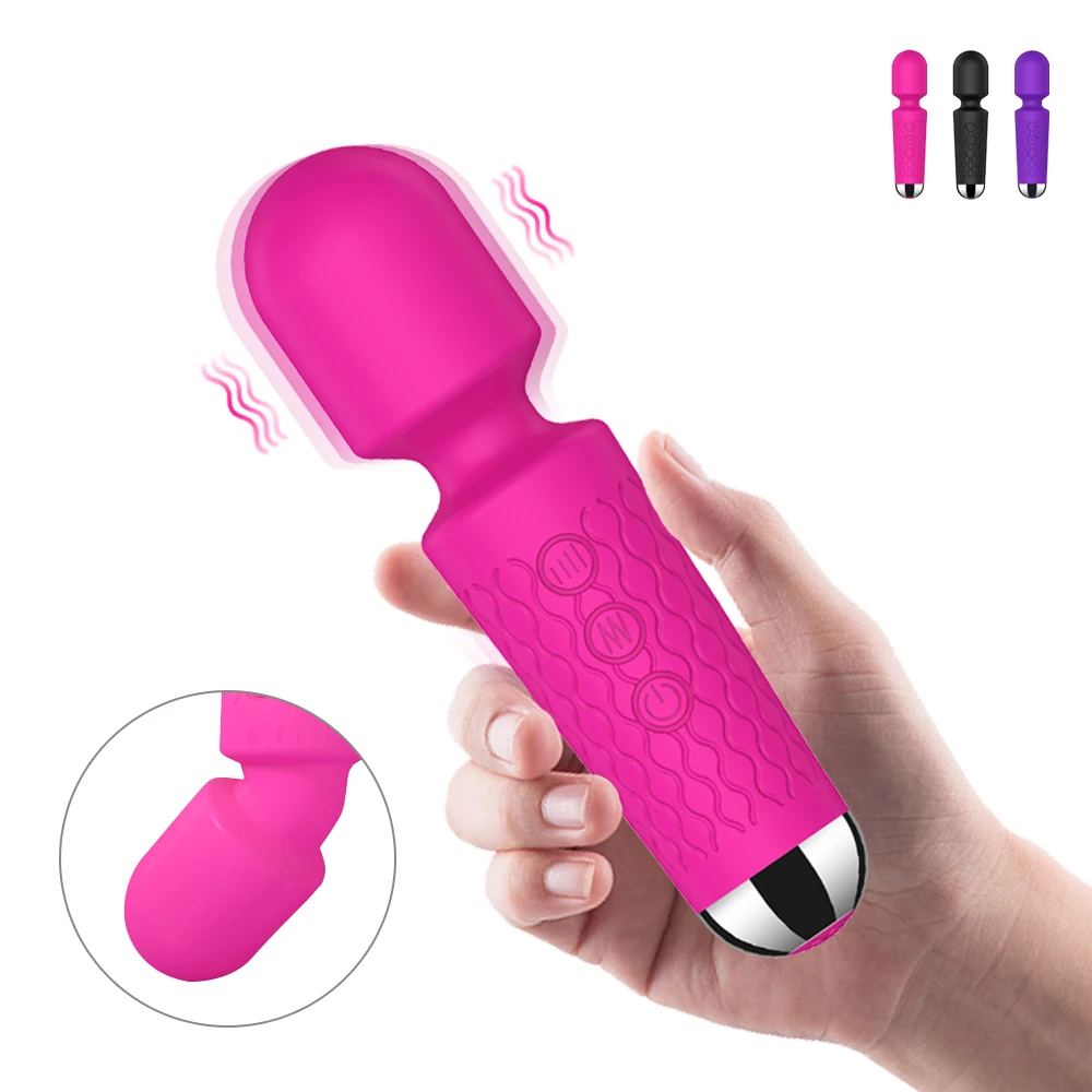 

Mini Powerful Vibrator AV Magic Wand Vibrators Clitoris Vaginal Stimulator Dildo Sex Toys For Woman Masturbator Adult supplies