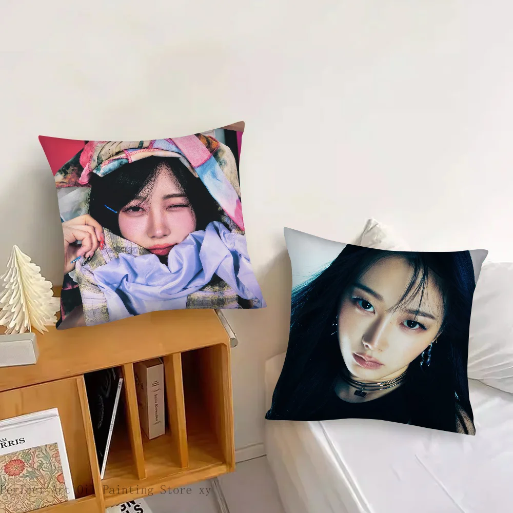 Kpop A-Aespa Giselle наволочка модная квадратная спальня диван комната Ins украшение для