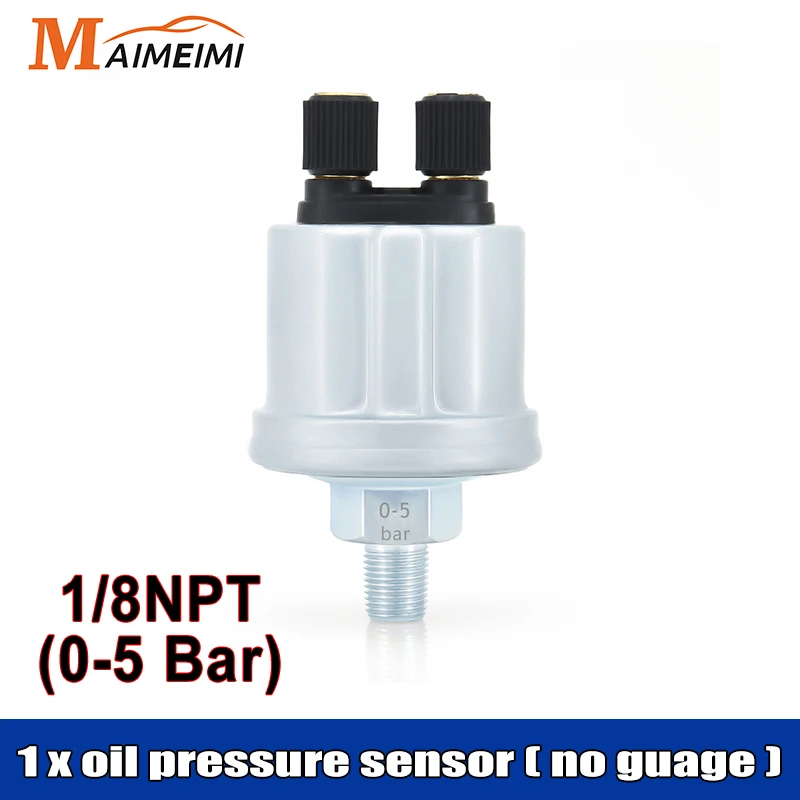 

Манометр для масла 52 мм с датчиком 0-5 бар, 0-10 бар, psi, манометр для масляного прессования с сигнализацией, с красной подсветкой для 12 В, 24 В, для автомобилей, лодок, морских прогулок