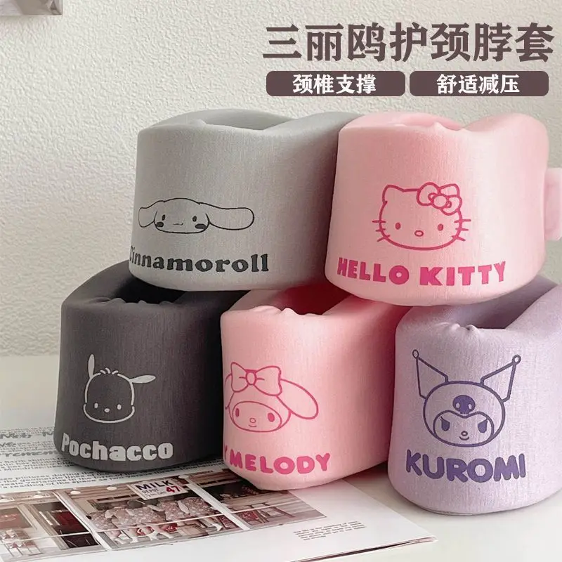 Sanrio Cartoon Innovative Neck Protector Kawaii Anime Kuromi Pacha Dog Office Staff Cervical Spine Protection