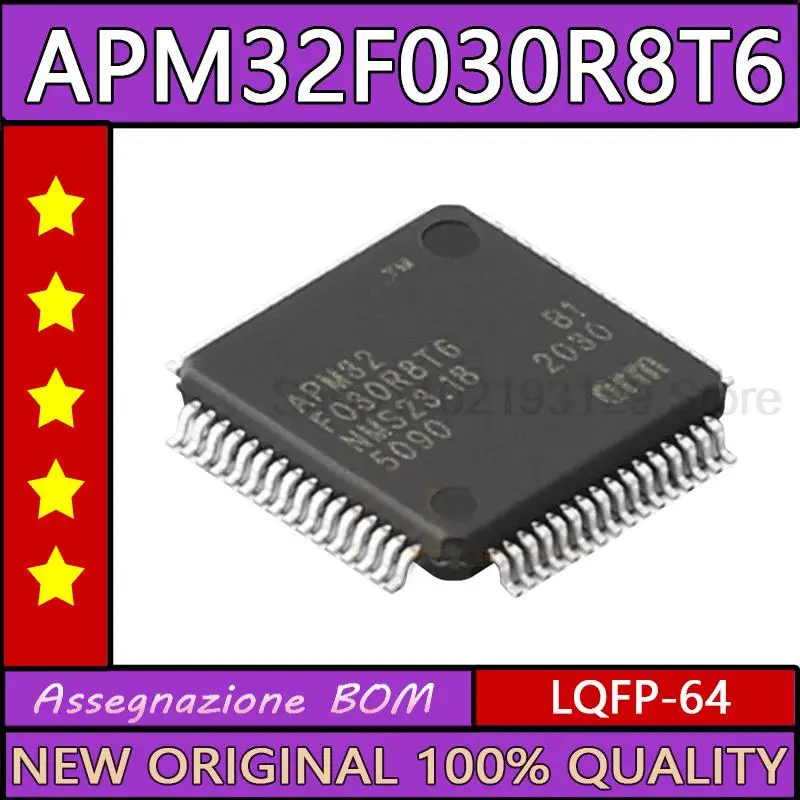 

10 шт./лот APM32F030R8T6, микроконтроллер, оригинальный новый IC