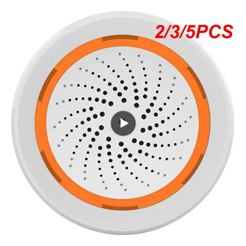 

2/3/5PCS Indoor Built-in Siren Alarm 90db Sound Light Sensor Zigbee Usb Siren 2 In 1 Sensor Tuya Smart Zigbee Sensor 40m