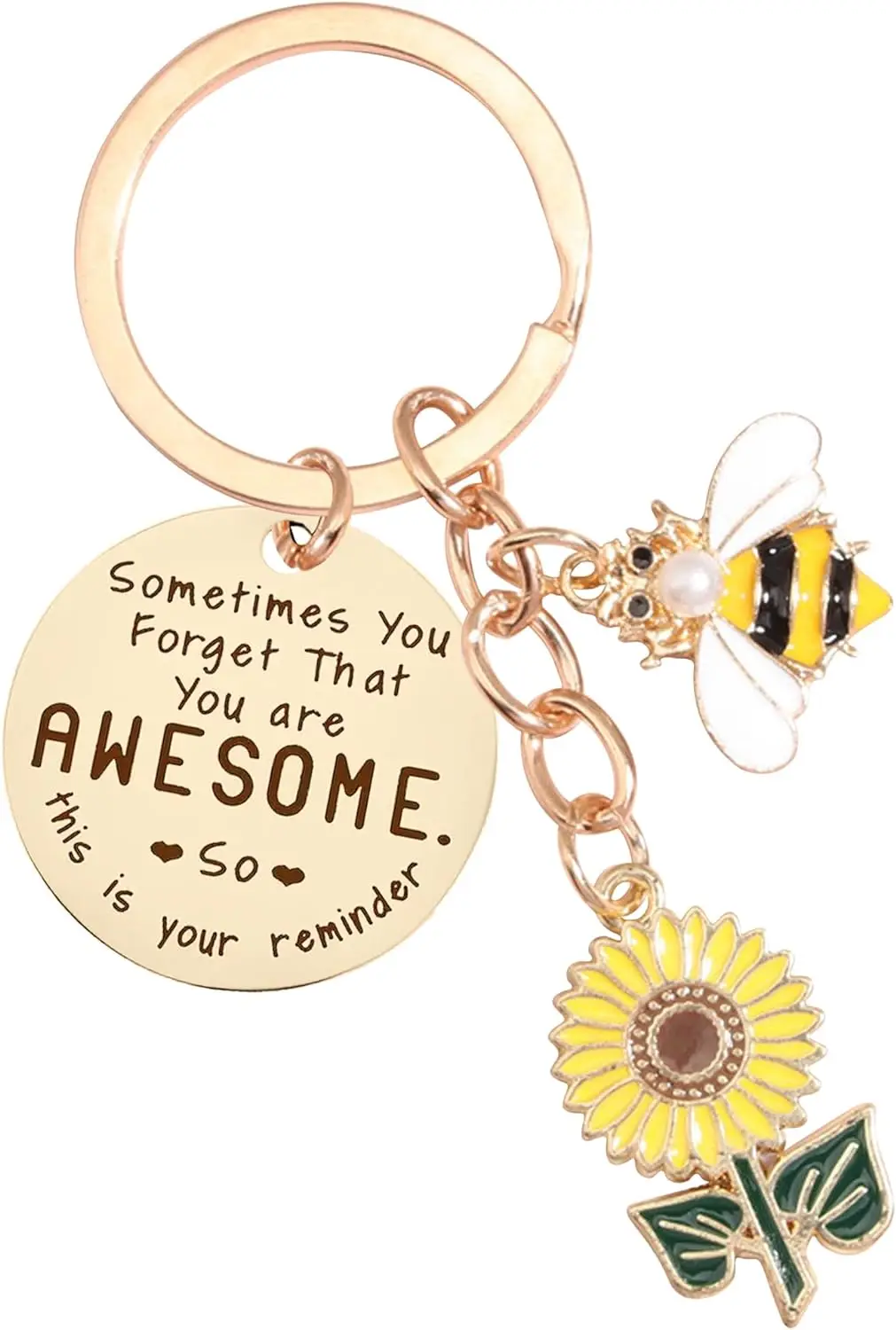 Подсолнухи брелоки подарки для женщин Подсолнух брелок мужчин сумка кошелек