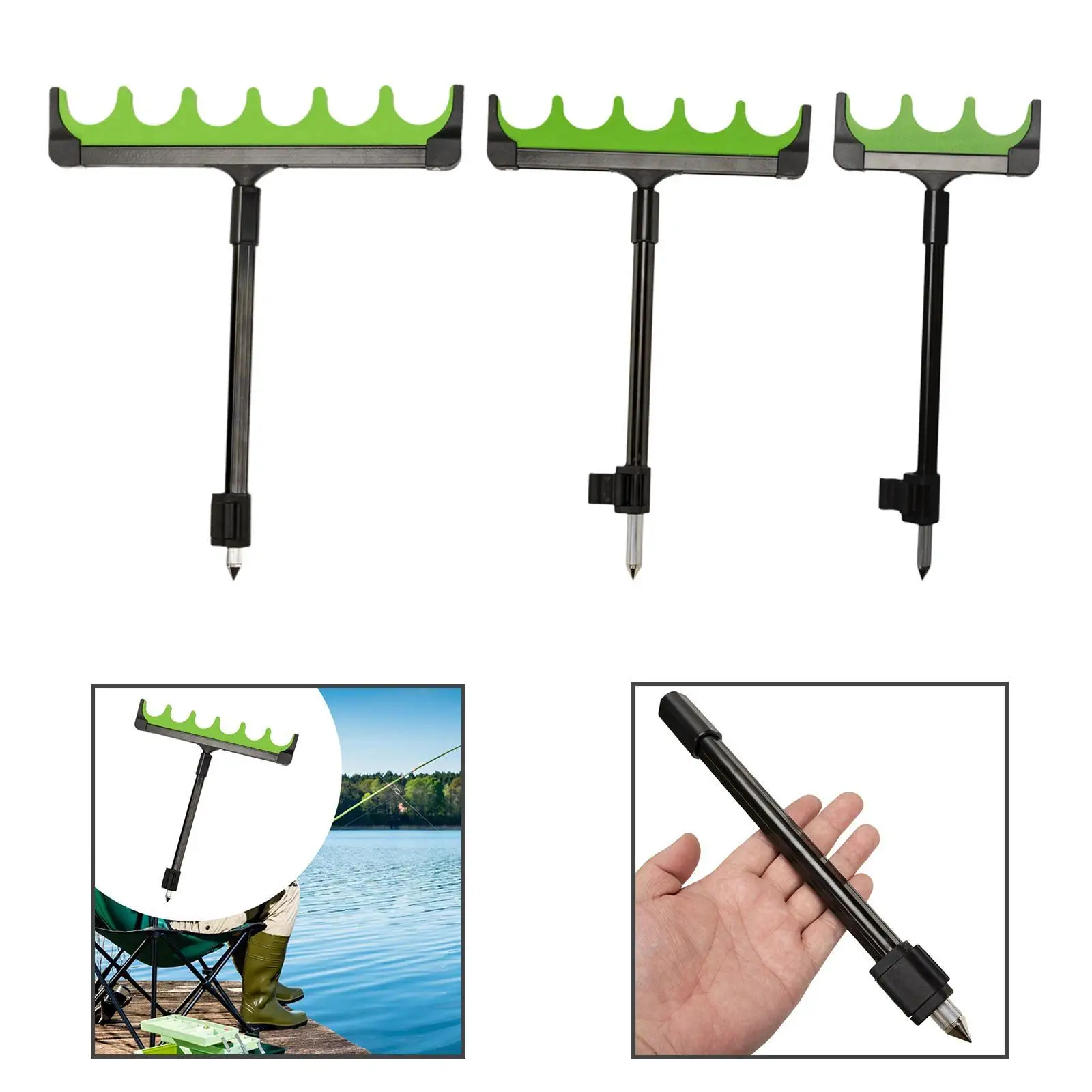 Держатель для удочки стойка заземления пляжа