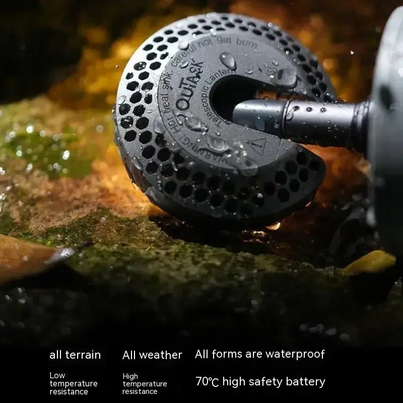 Телескопический фонарь Outask универсальный туристический для кемпинга