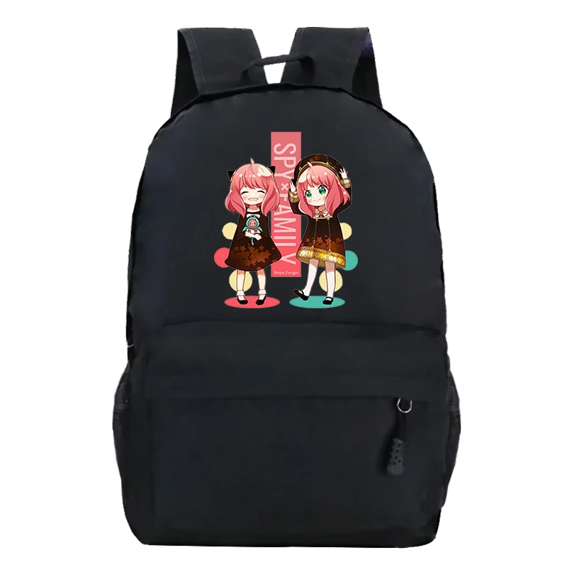 

Cartoon Spy X Family Anime Anya Forger Print Children Backpack Kids Casual School Bags Travel Backpack Boys Girls Cute Rucksack
