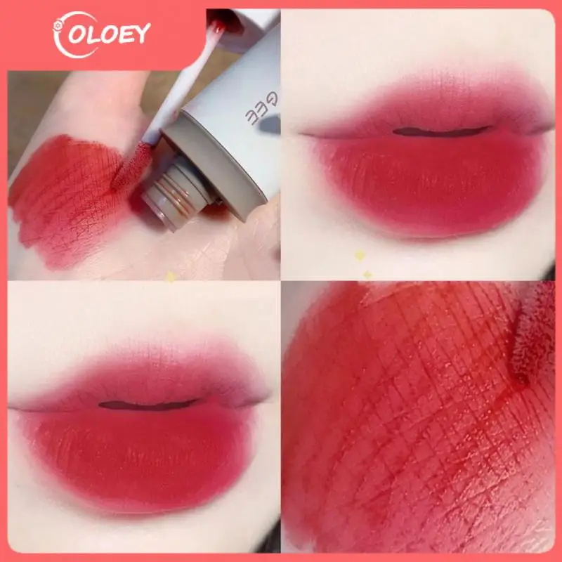 

No Lipstick Lipstick Velvet Labial Glaze Do Not Fade Matte Plain Lip Mud Beauty Cosmetics Foggy Surface Whitening Lips Makeup