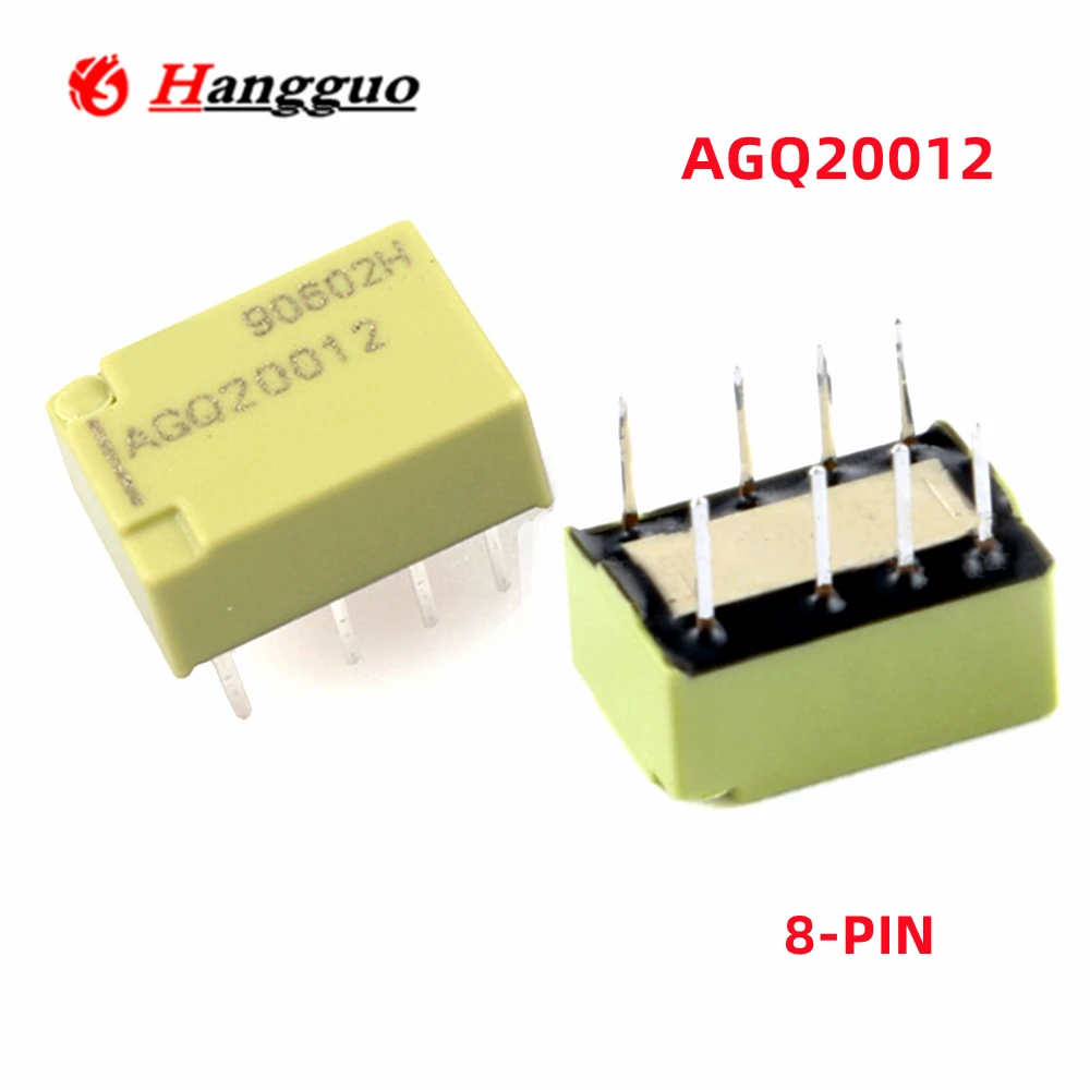 Оригинальное сигнальное реле AGQ2004H/20012/20024 8-контактное 2А
