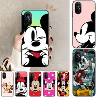 hot selling disney animation clear phone case for huawei honor 20 10 9 8a 7 5t x pro lite 5g black etui coque hoesjes comic fa