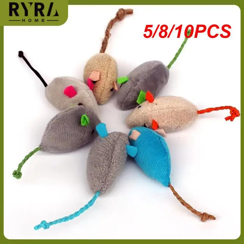 

5/8/10 шт., мышь-игрушка