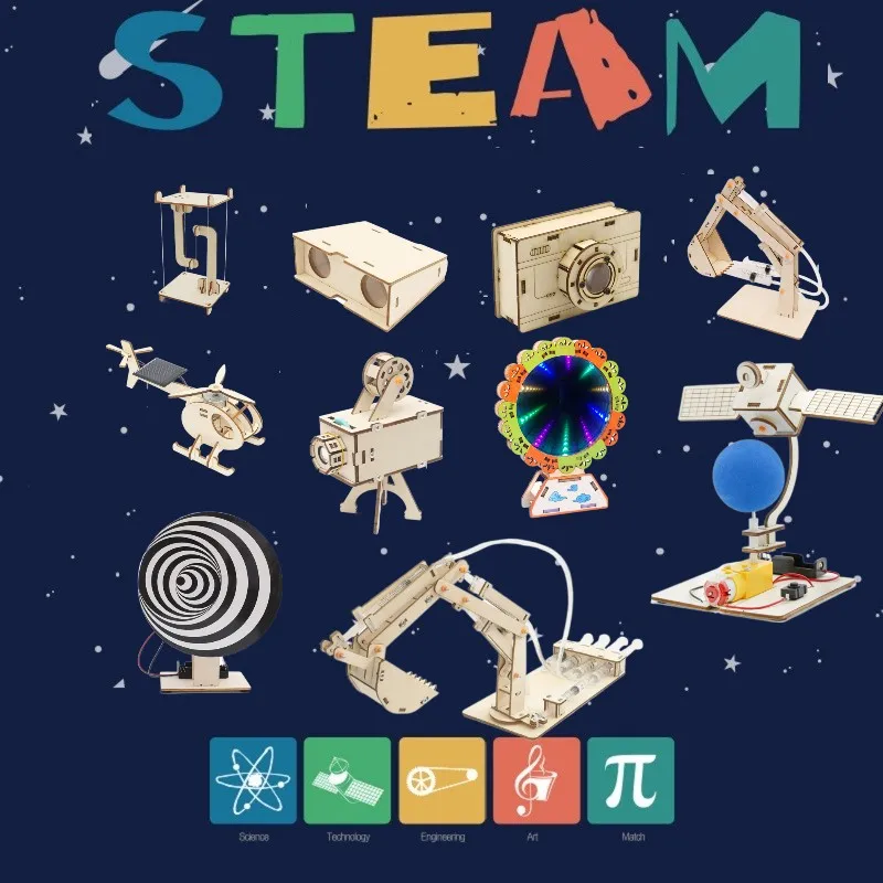 5 в 1, деревянный пазл