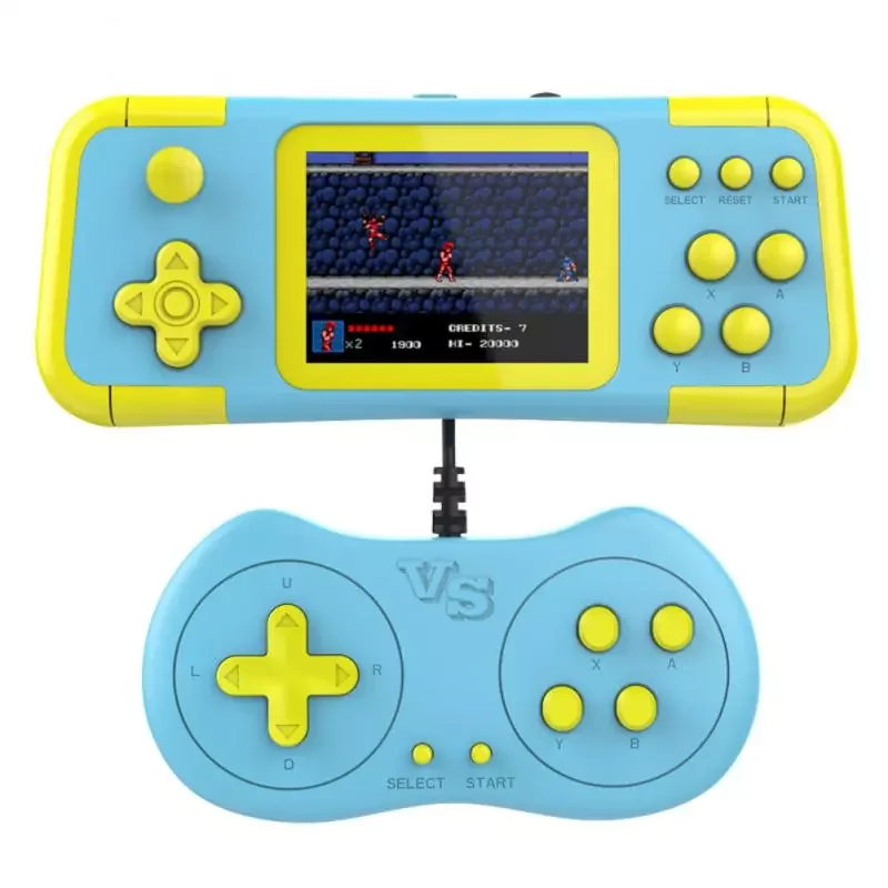 

NEW2023 3.0 Inch Handheld Portable Game Console With FT Color Screen Portable Pocket Game Console AV Out Mini Handheld Player F